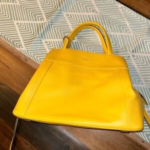 Radley London yellow purse with wallet